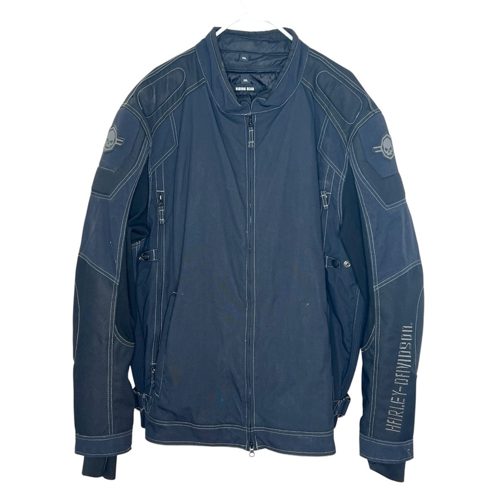 Harley Davidson Performance Men’s black textile Willie G riding jacket